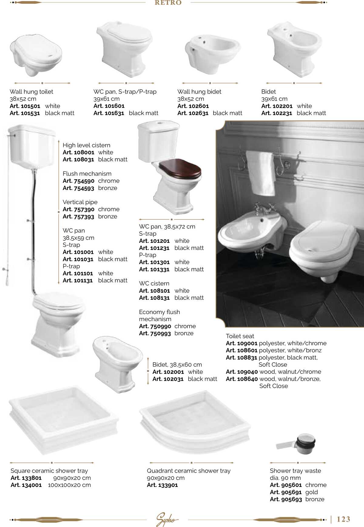 Sapho koupelny Retro koupelny strana 123