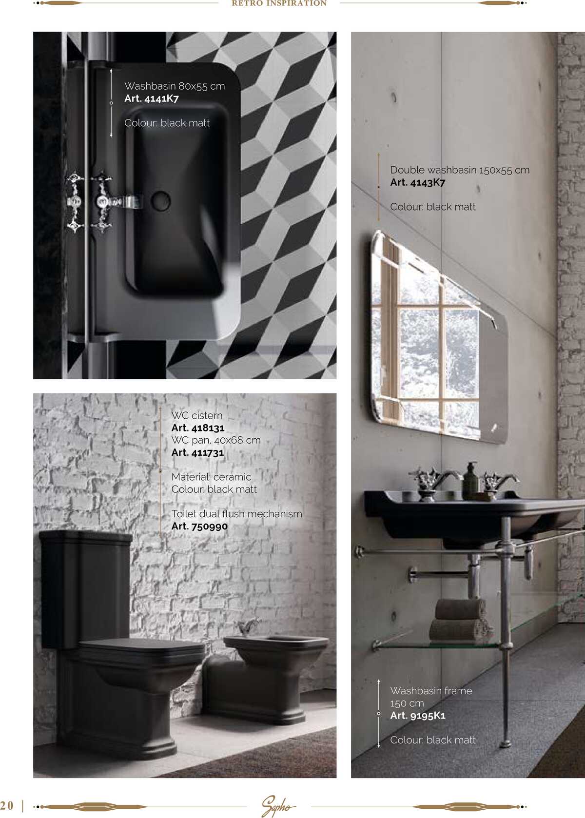 Sapho koupelny Retro koupelny strana 20