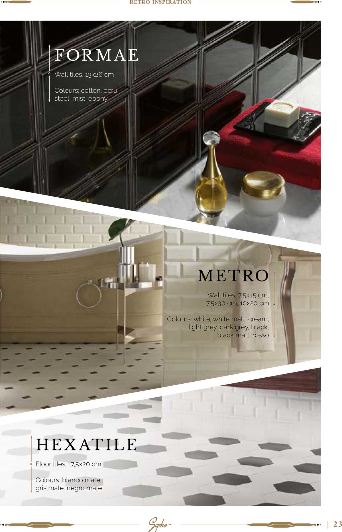 Sapho koupelny Retro koupelny strana 23