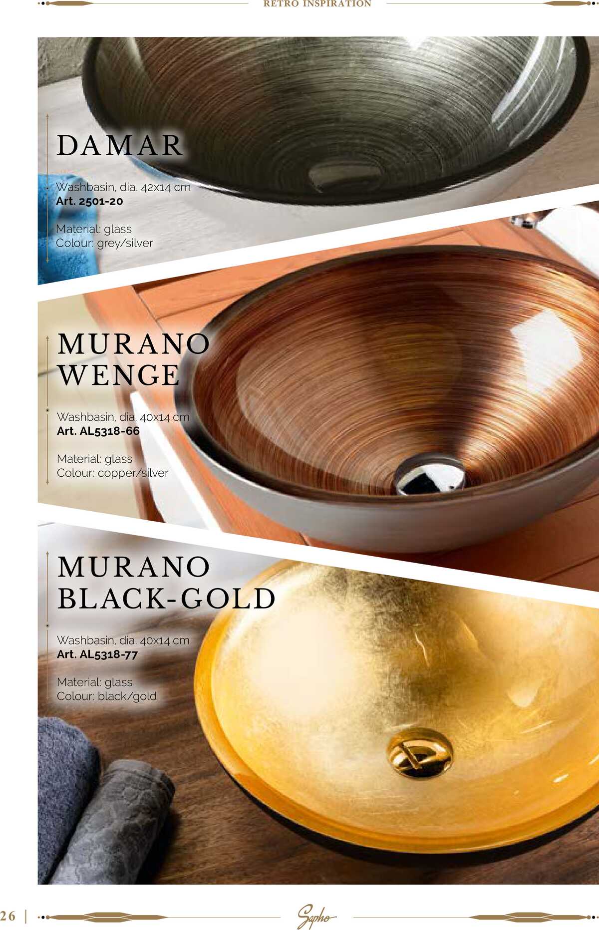 Sapho koupelny Retro koupelny strana 26