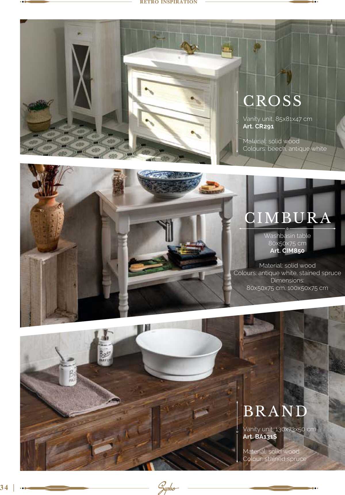 Sapho koupelny Retro koupelny strana 34