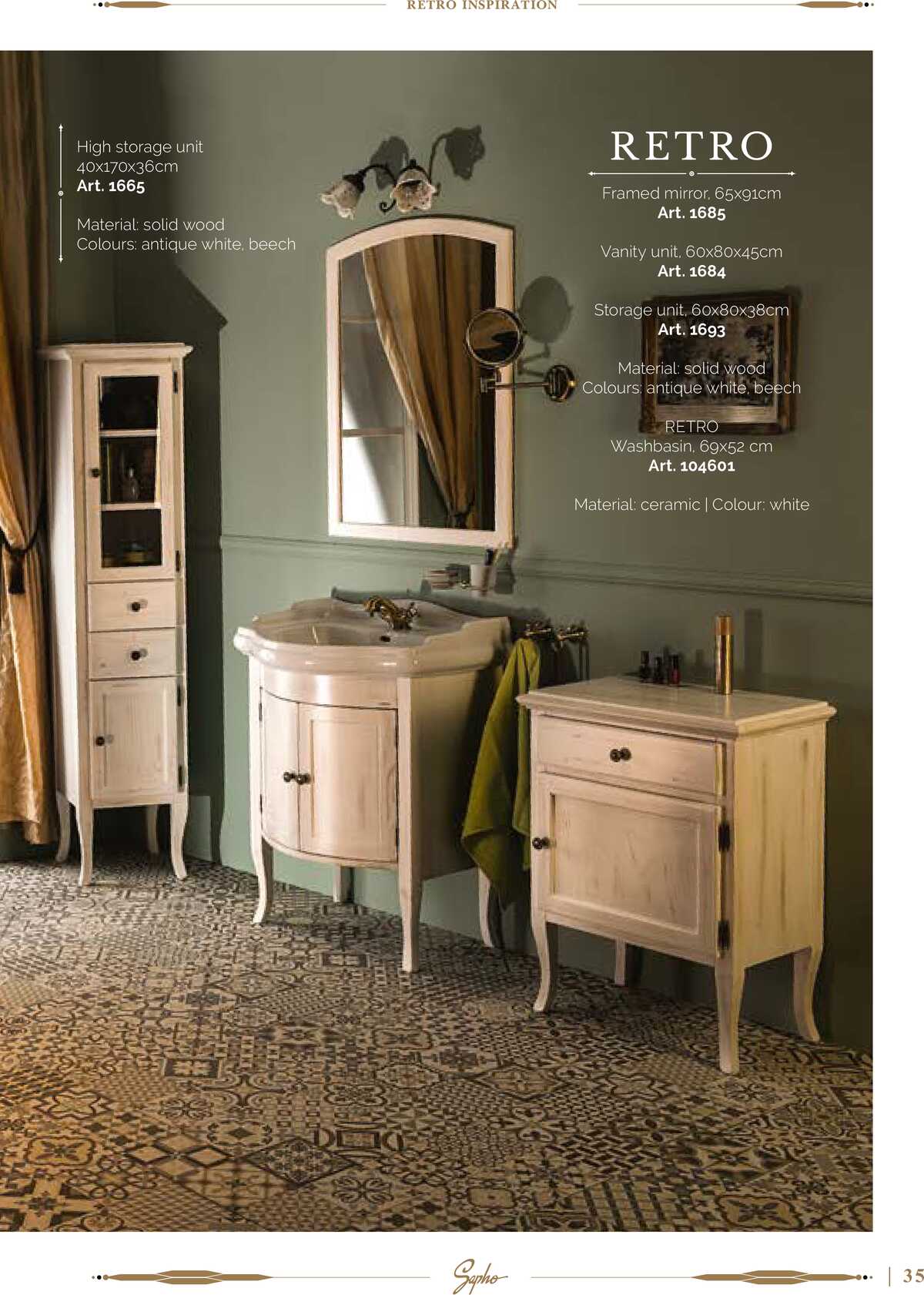 Sapho koupelny Retro koupelny strana 35