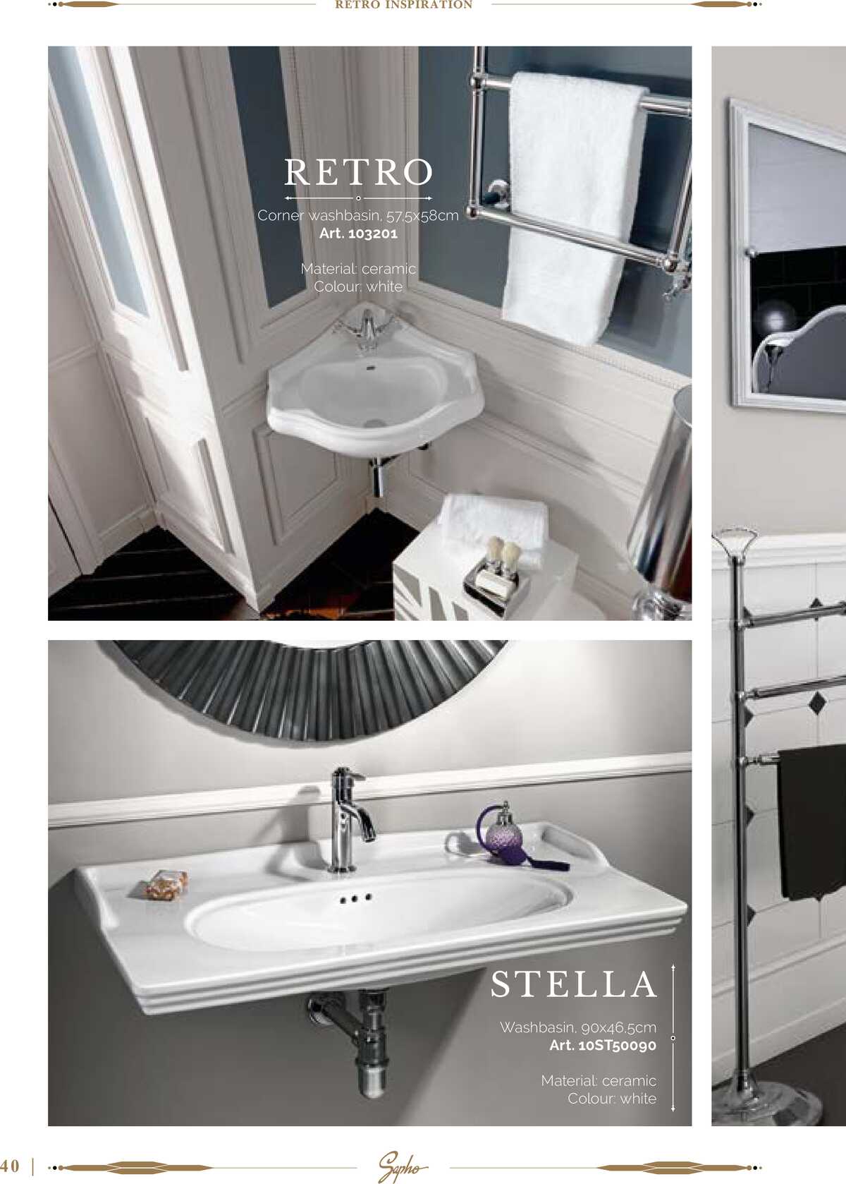 Sapho koupelny Retro koupelny strana 40