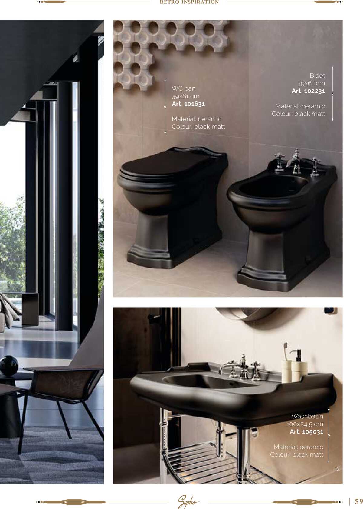 Sapho koupelny Retro koupelny strana 59