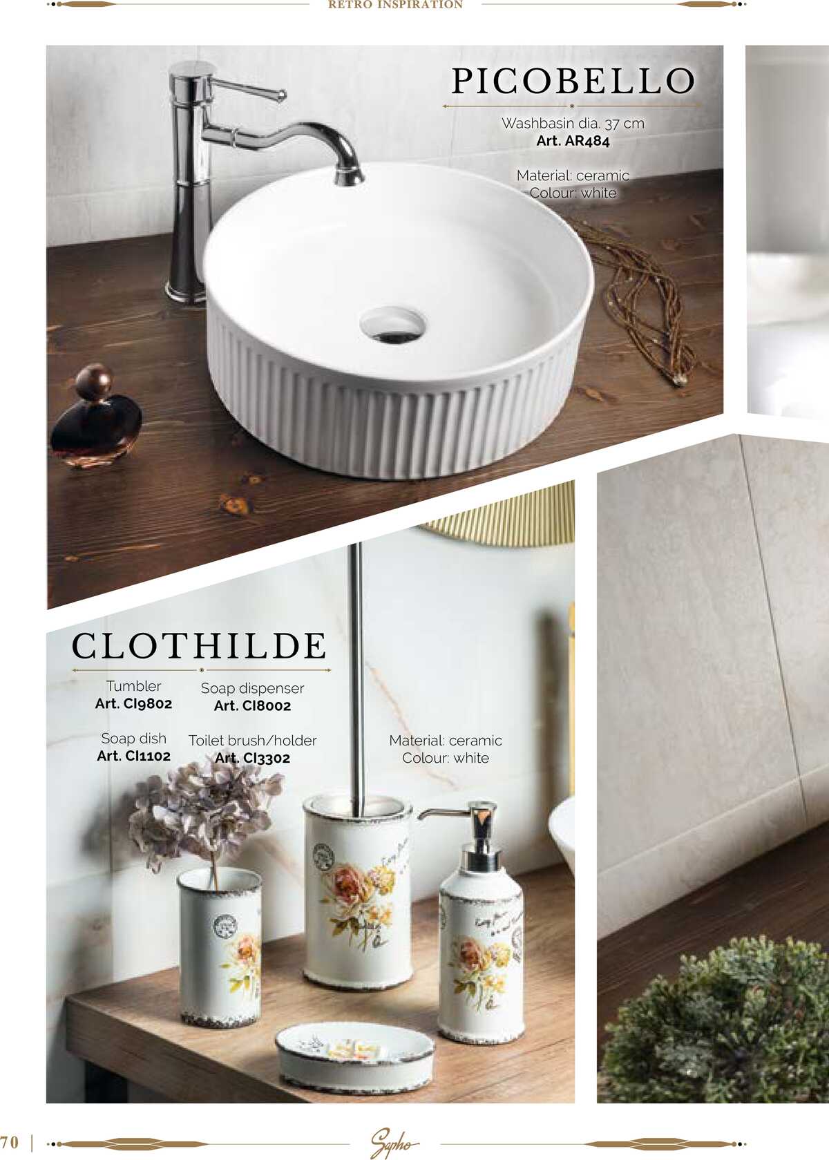 Sapho koupelny Retro koupelny strana 70