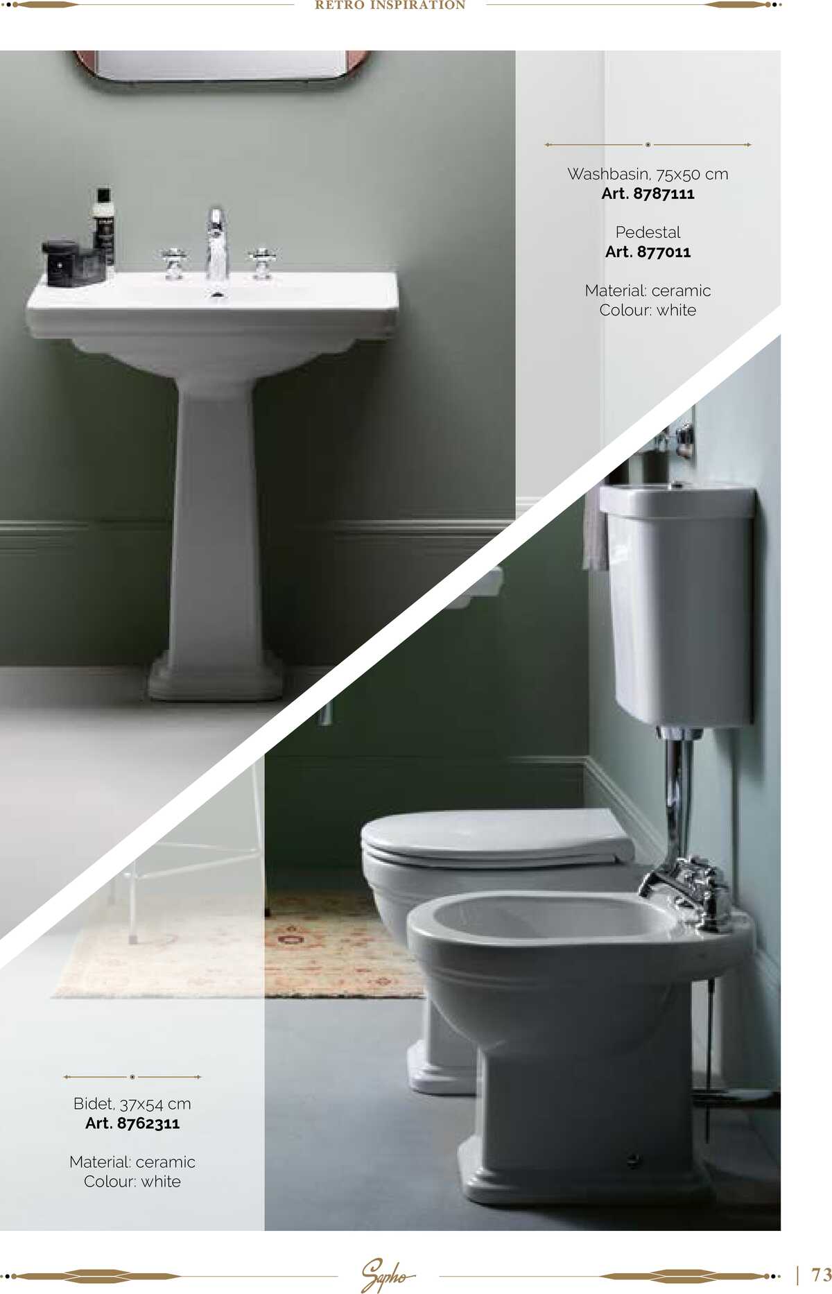 Sapho koupelny Retro koupelny strana 73