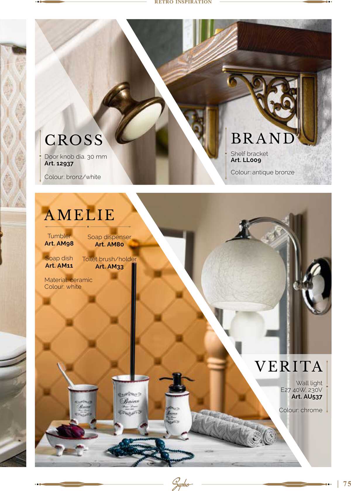 Sapho koupelny Retro koupelny strana 75
