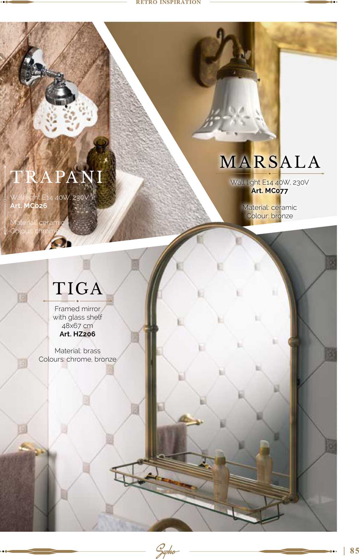 Sapho koupelny Retro koupelny strana 85