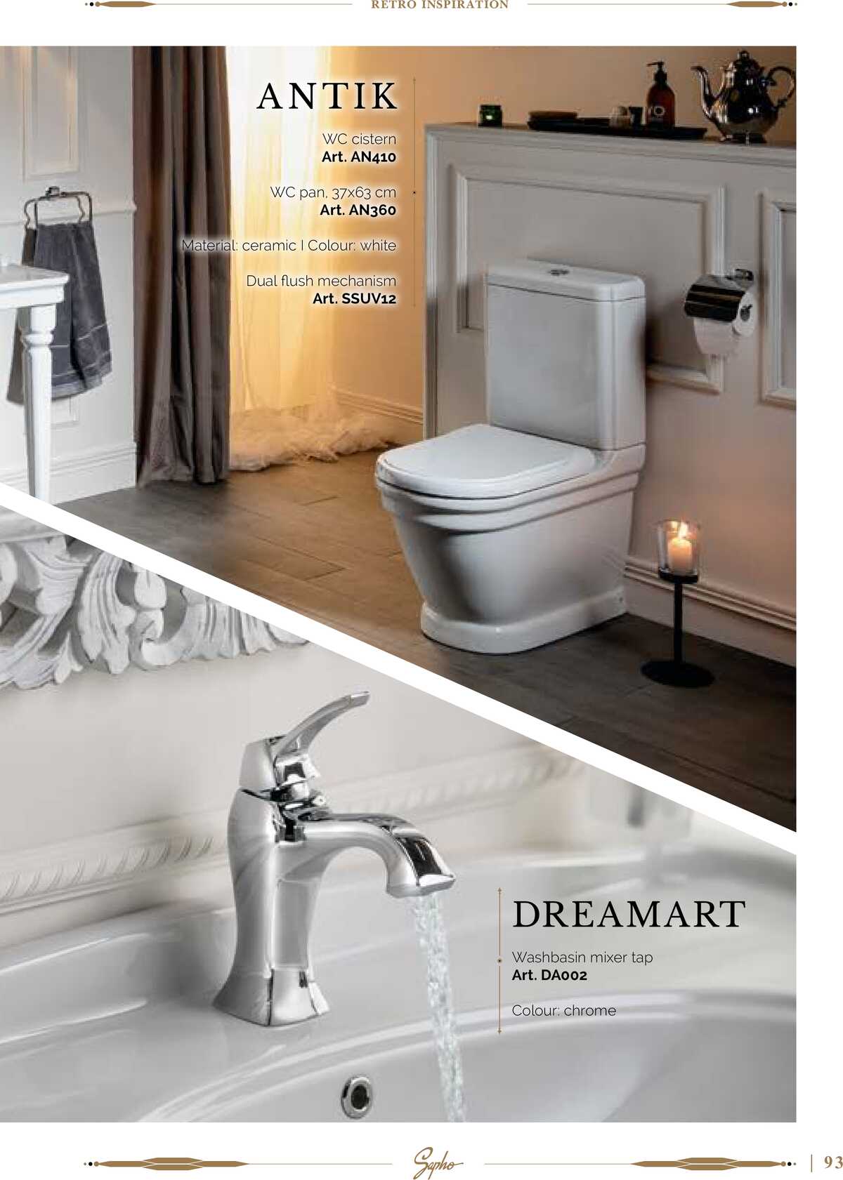 Sapho koupelny Retro koupelny strana 93