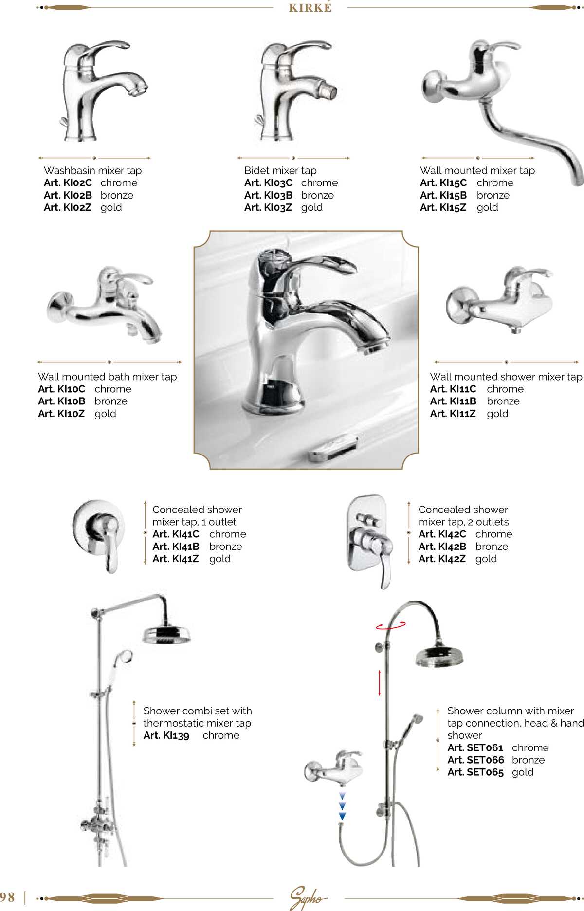 Sapho koupelny Retro koupelny strana 98