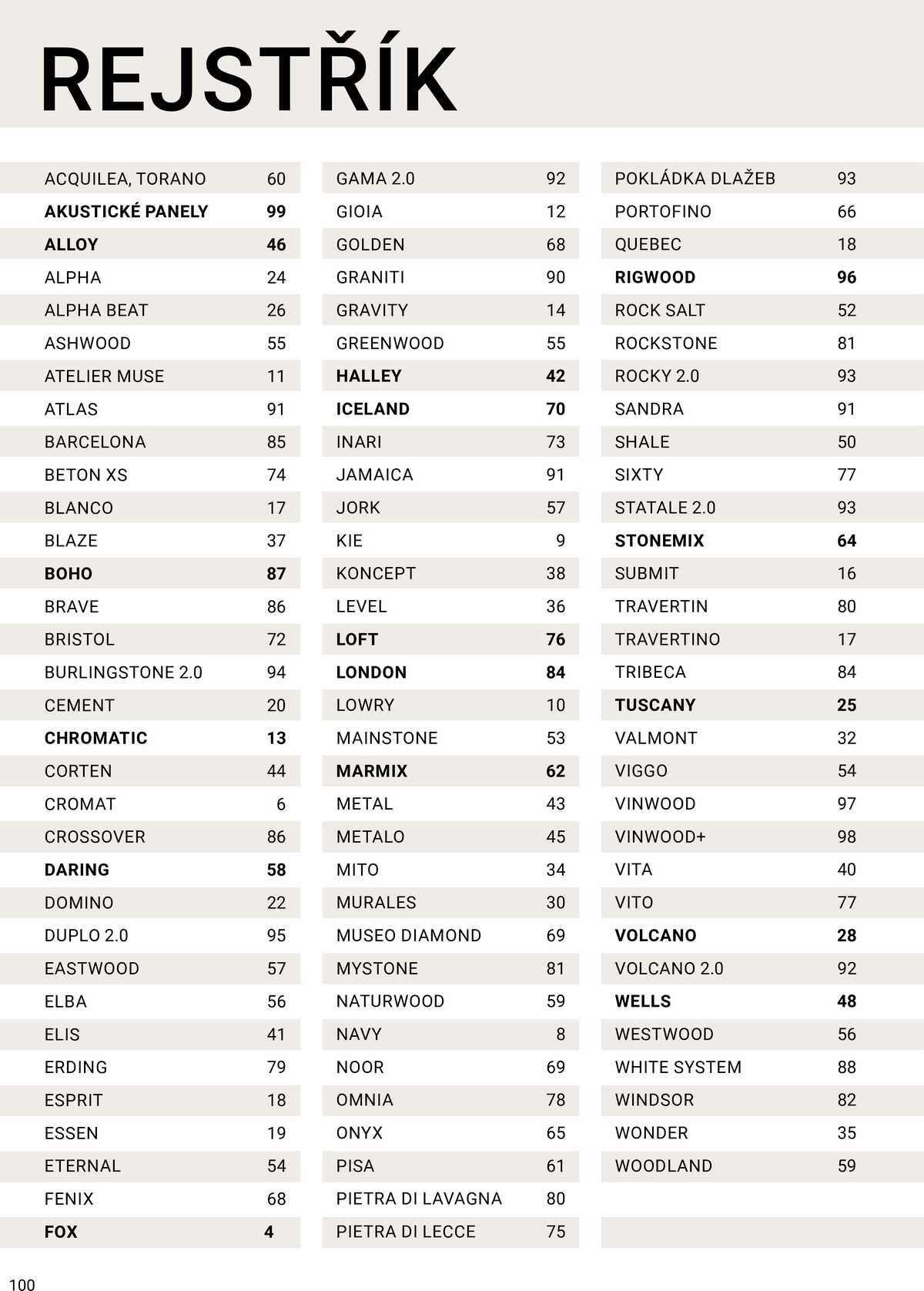 SENESI koupelový nábytek  strana 102