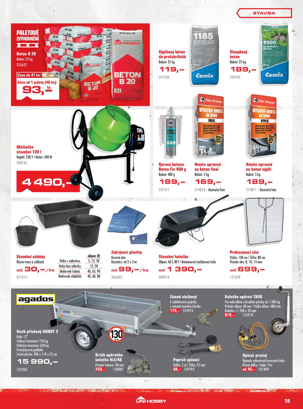 UNI HOBBY do 26.4. strana 19