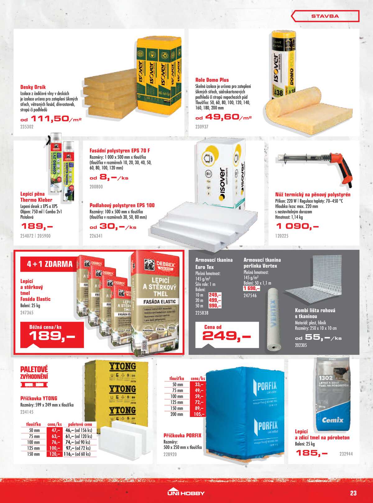 UNI HOBBY do 26.4. strana 23