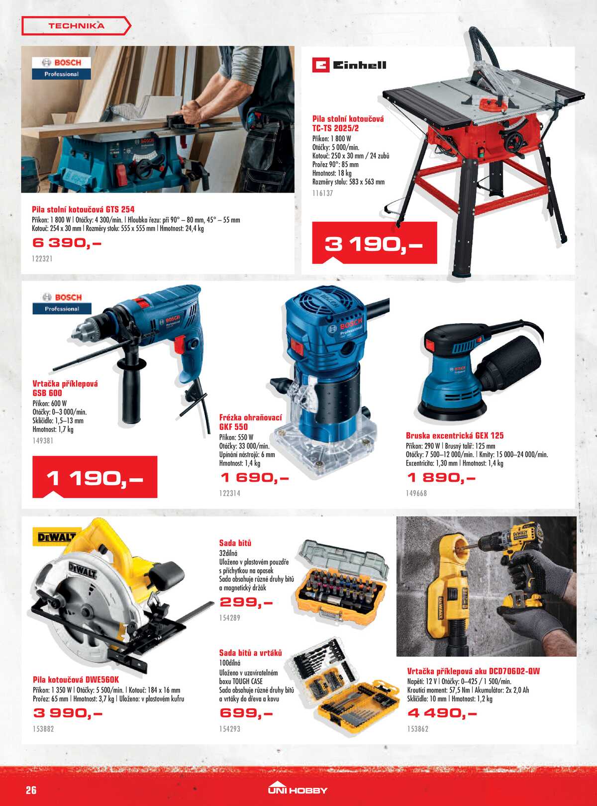 UNI HOBBY do 26.4. strana 26