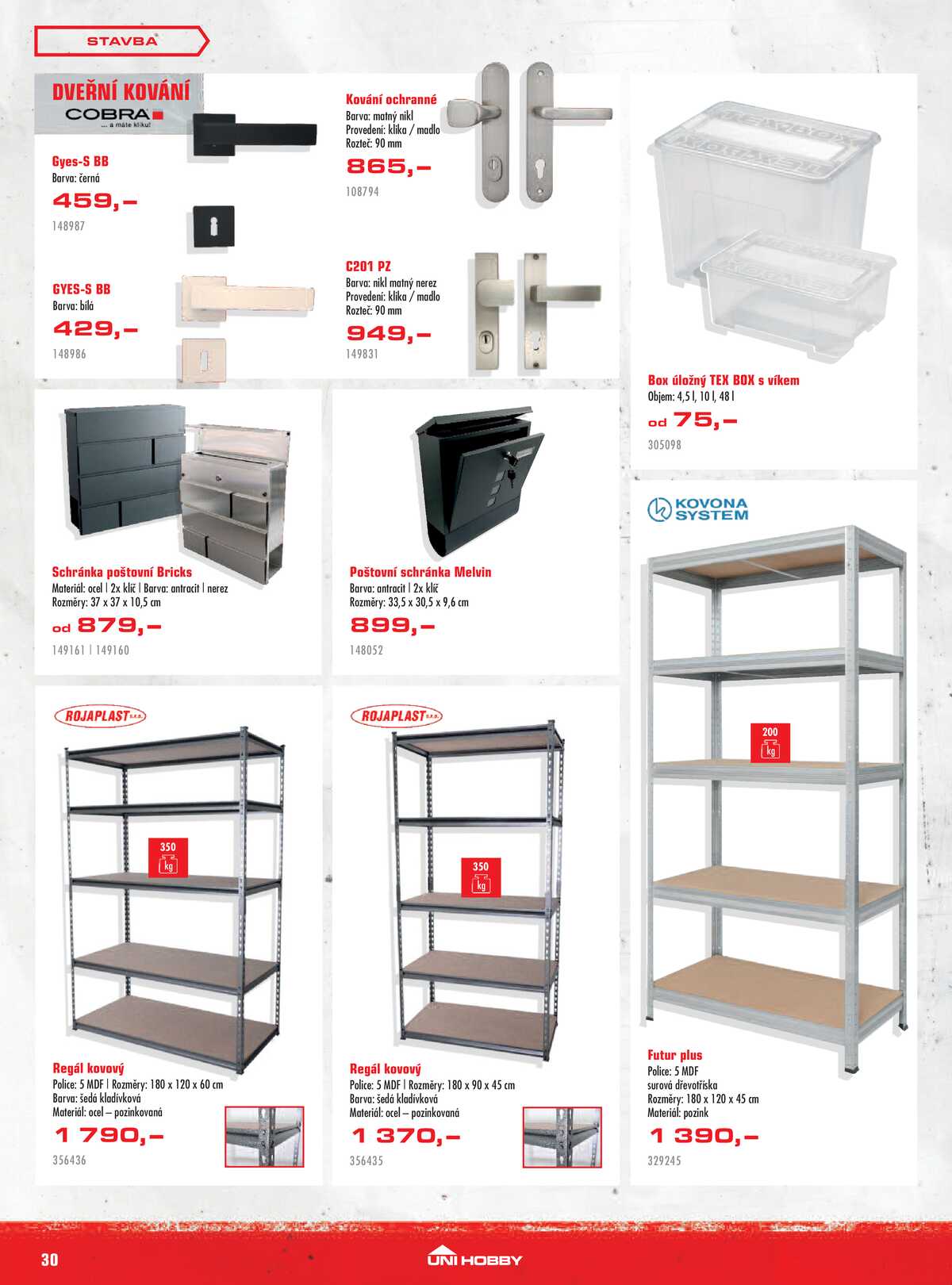 UNI HOBBY do 26.4. strana 30