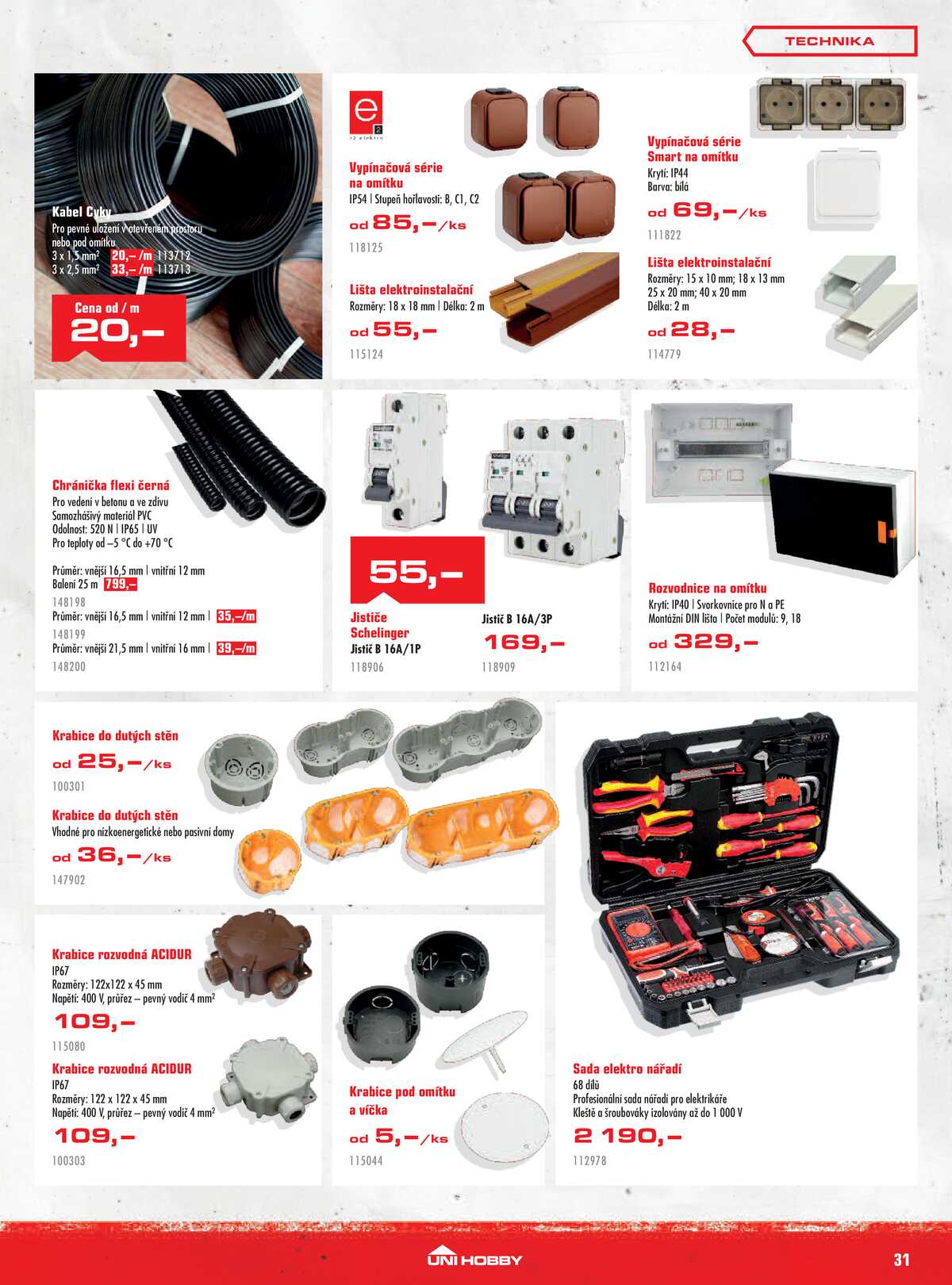 UNI HOBBY do 26.4. strana 31