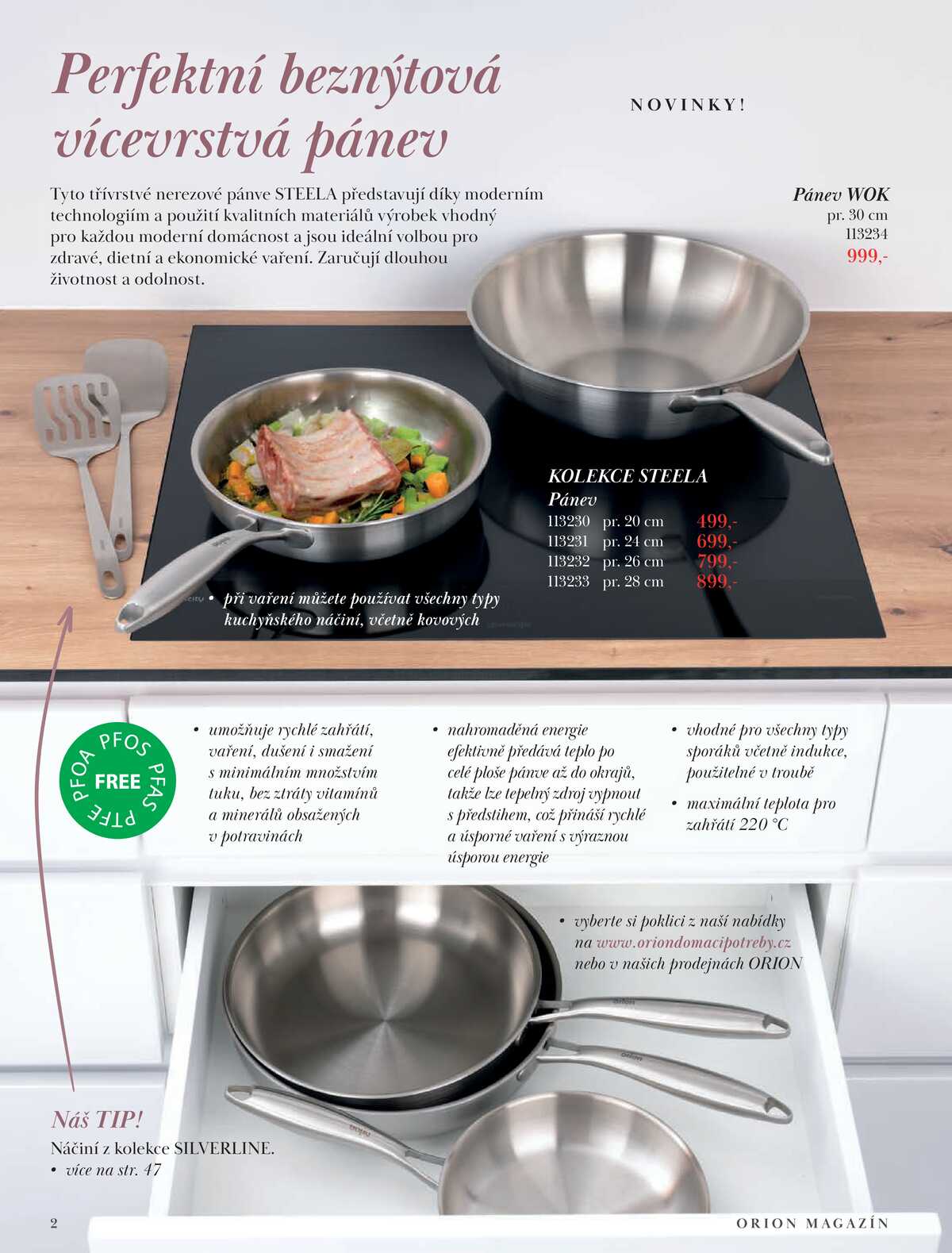 Orion Magazín Jaro/Léto 2026 strana 2