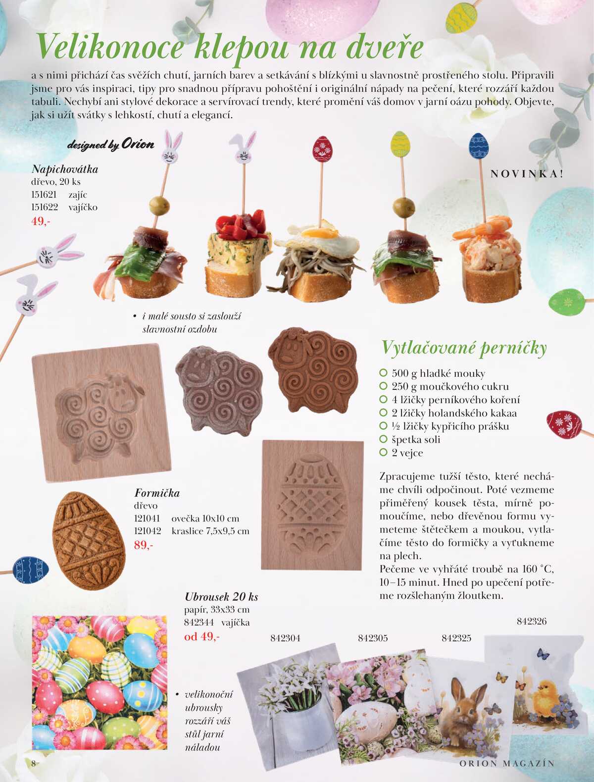 Orion Magazín Jaro/Léto 2026 strana 8