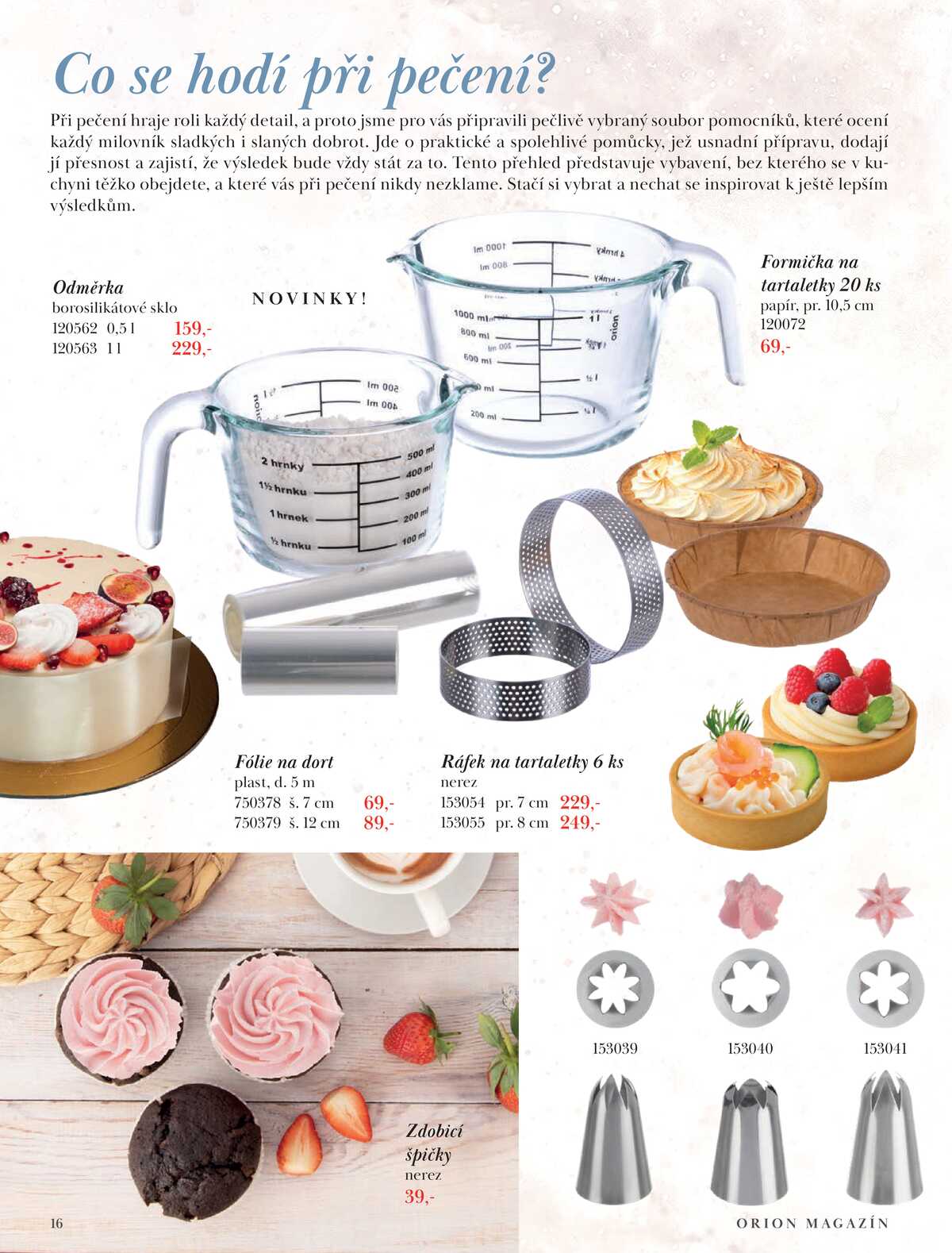 Orion Magazín Jaro/Léto 2026 strana 16