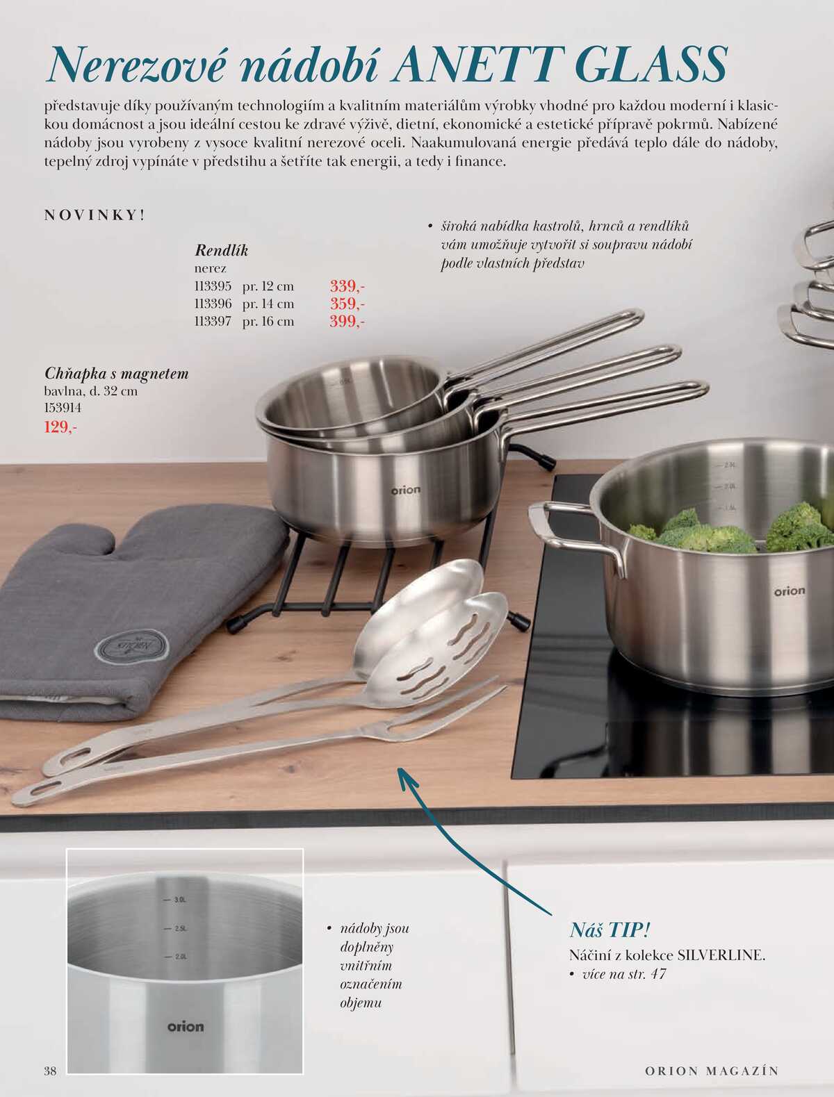 Orion Magazín Jaro/Léto 2026 strana 38