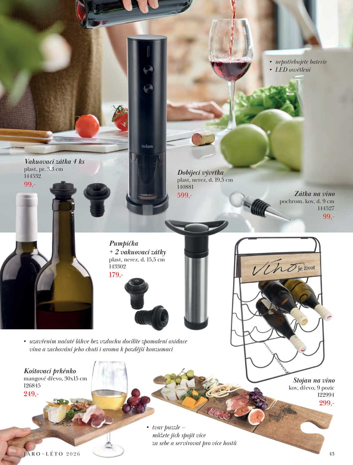 Orion Magazín Jaro/Léto 2026 strana 43