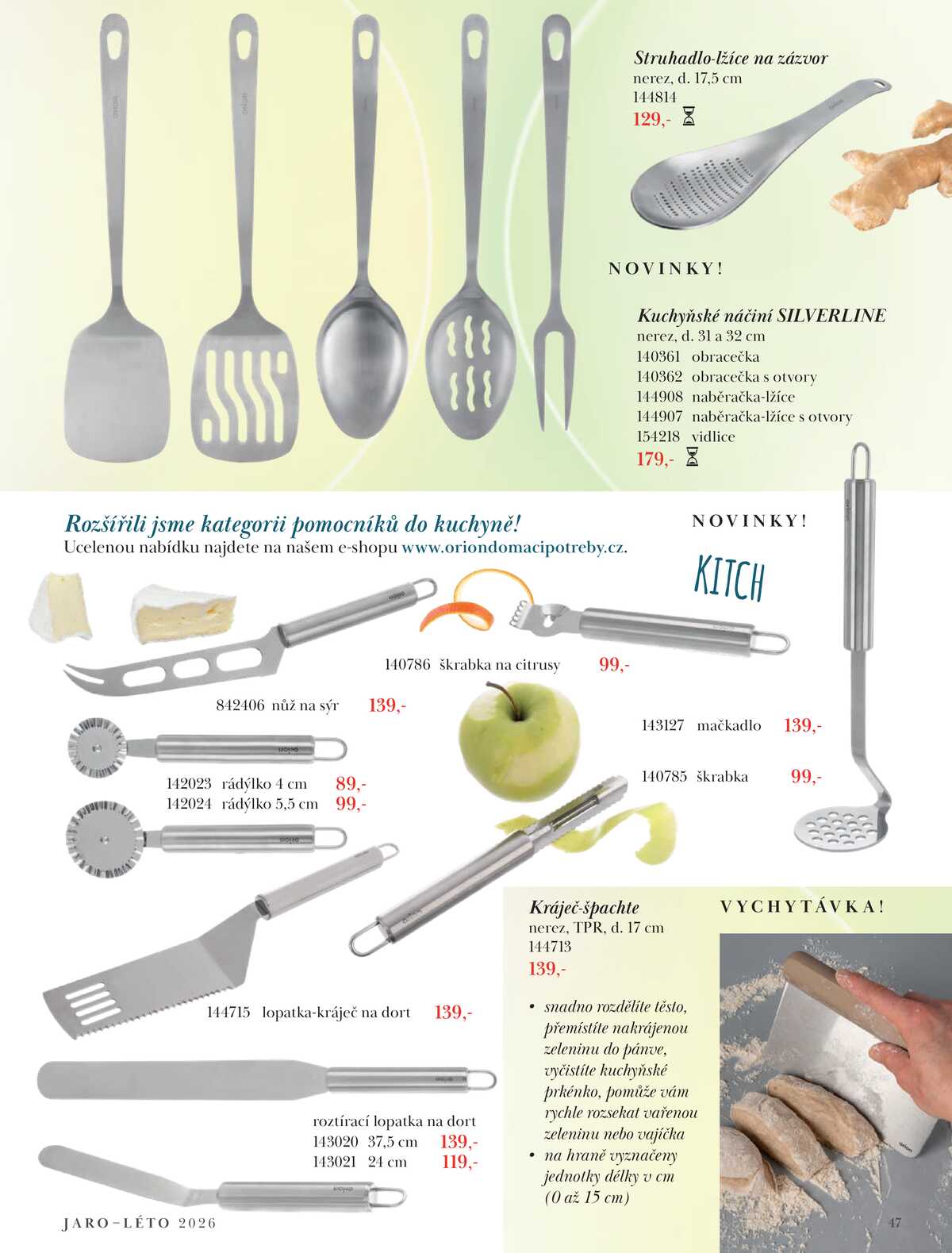 Orion Magazín Jaro/Léto 2026 strana 47