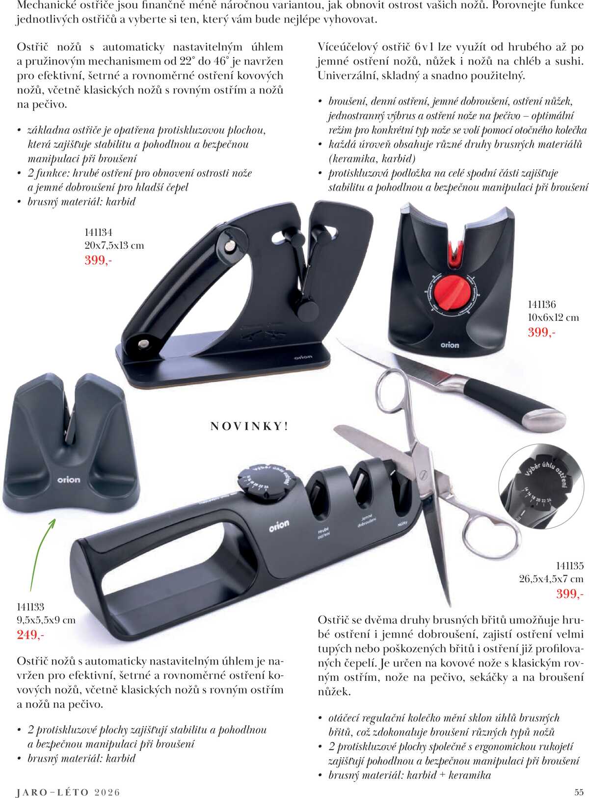 Orion Magazín Jaro/Léto 2026 strana 55