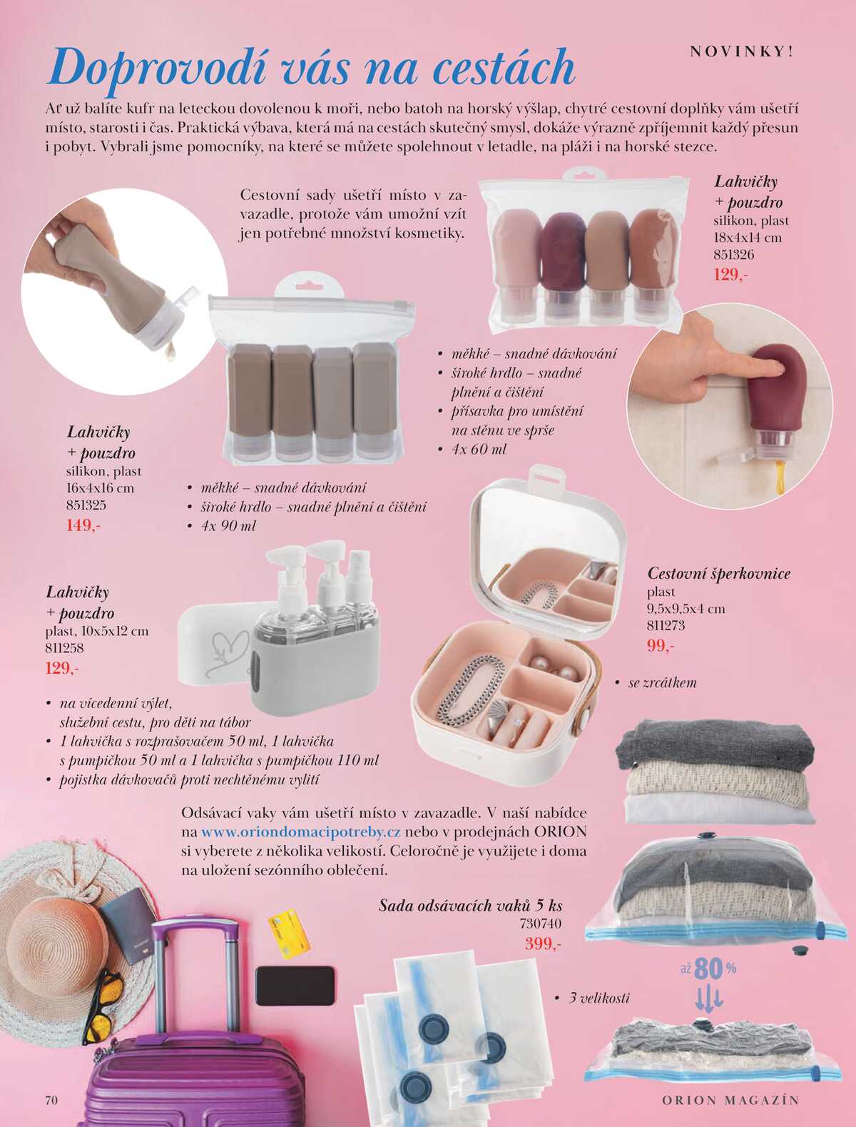 Orion Magazín Jaro/Léto 2026 strana 70