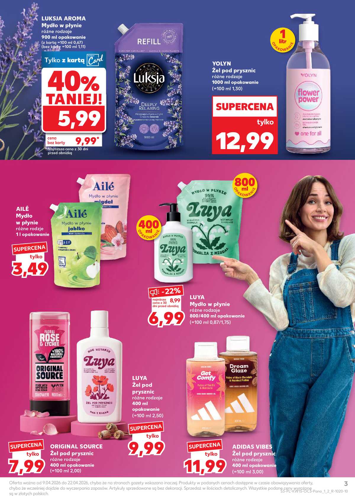 Leták Kaufland Polsko 9.4.-22.4.2026 strana 3