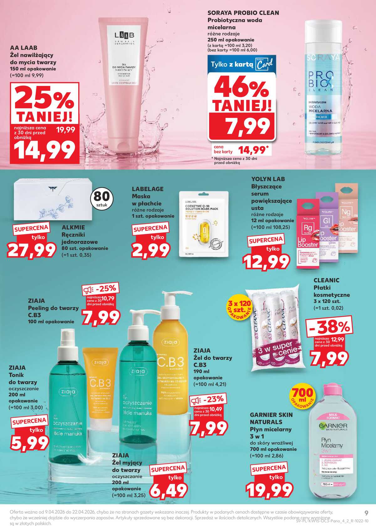 Leták Kaufland Polsko 9.4.-22.4.2026 strana 9