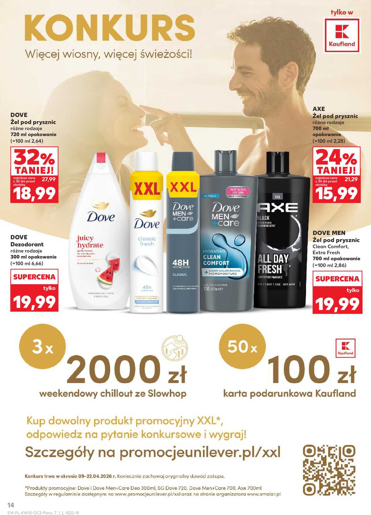 Leták Kaufland Polsko 9.4.-22.4.2026 strana 14