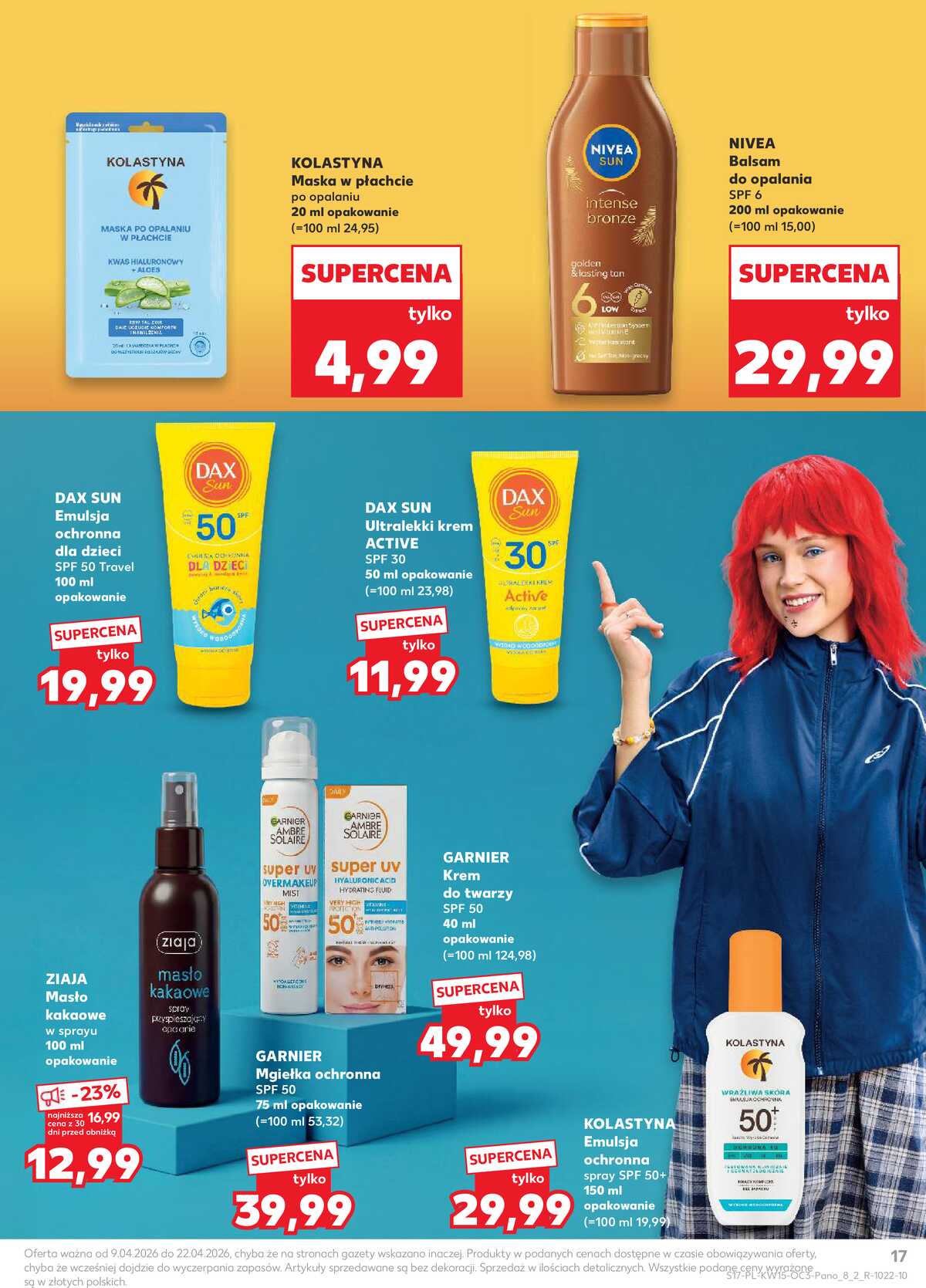 Leták Kaufland Polsko 9.4.-22.4.2026 strana 17
