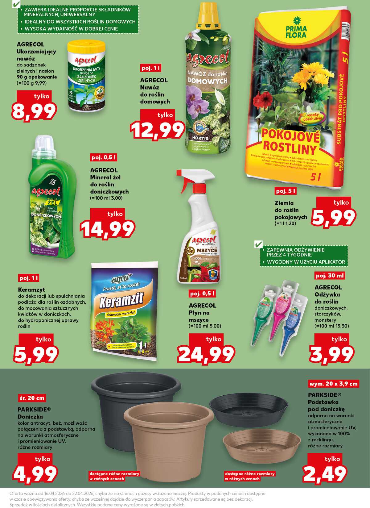 Leták Kaufland Polsko 16.4.-22.4.2026 strana 9