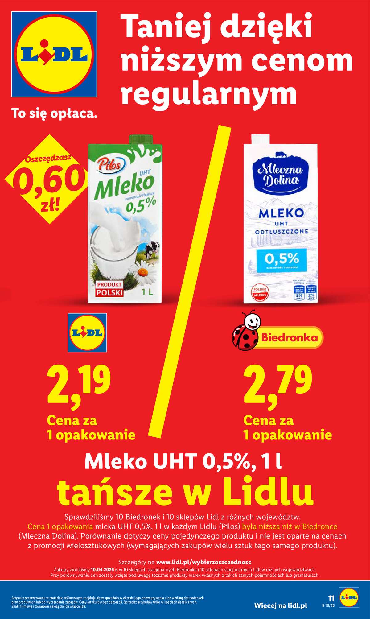 Leták Lidl Polsko 16.4.-18.4.2026 - Zpravodaj platný od 16.04 do 18.04 strana 11