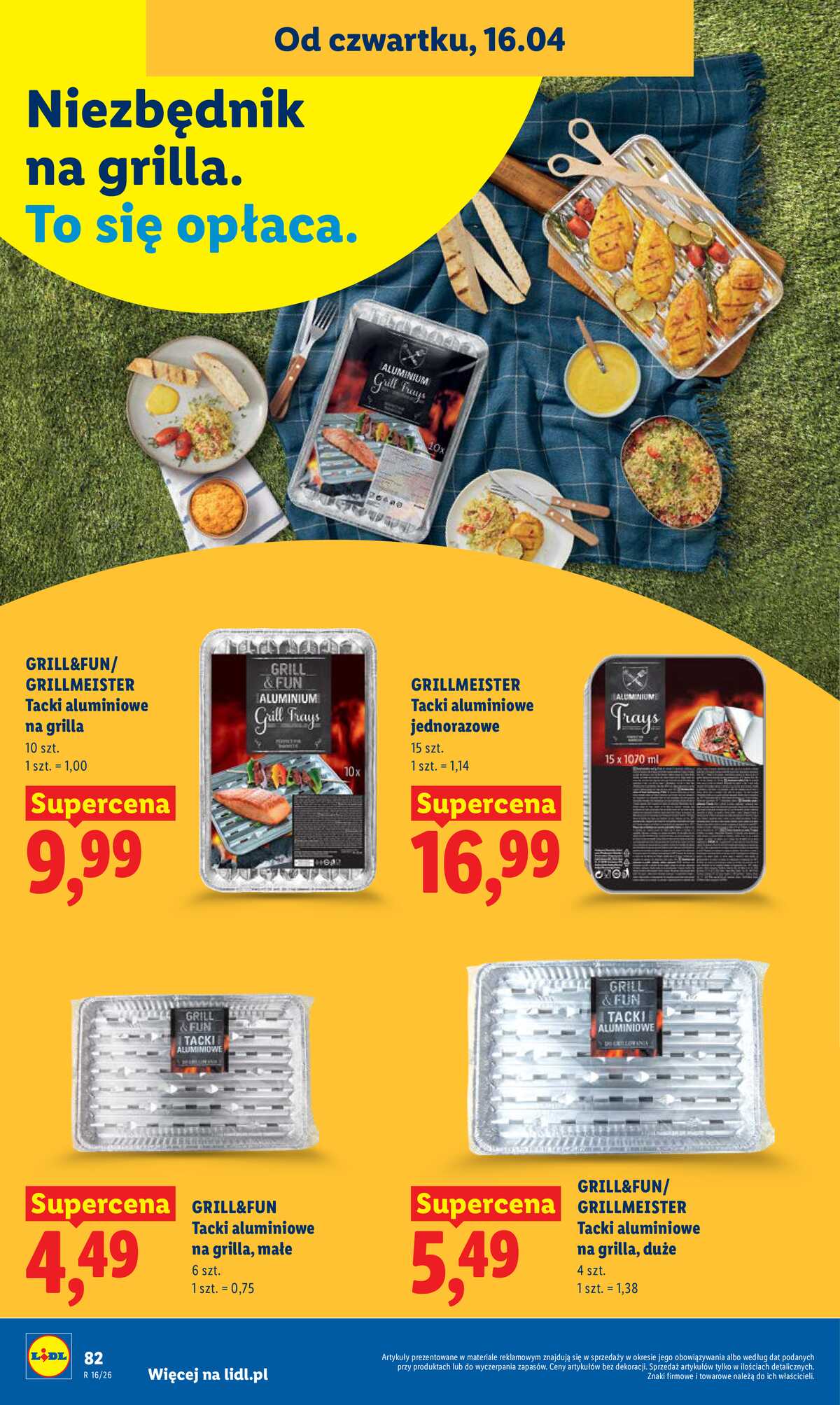 Leták Lidl Polsko 16.4.-18.4.2026 - Zpravodaj platný od 16.04 do 18.04 strana 82