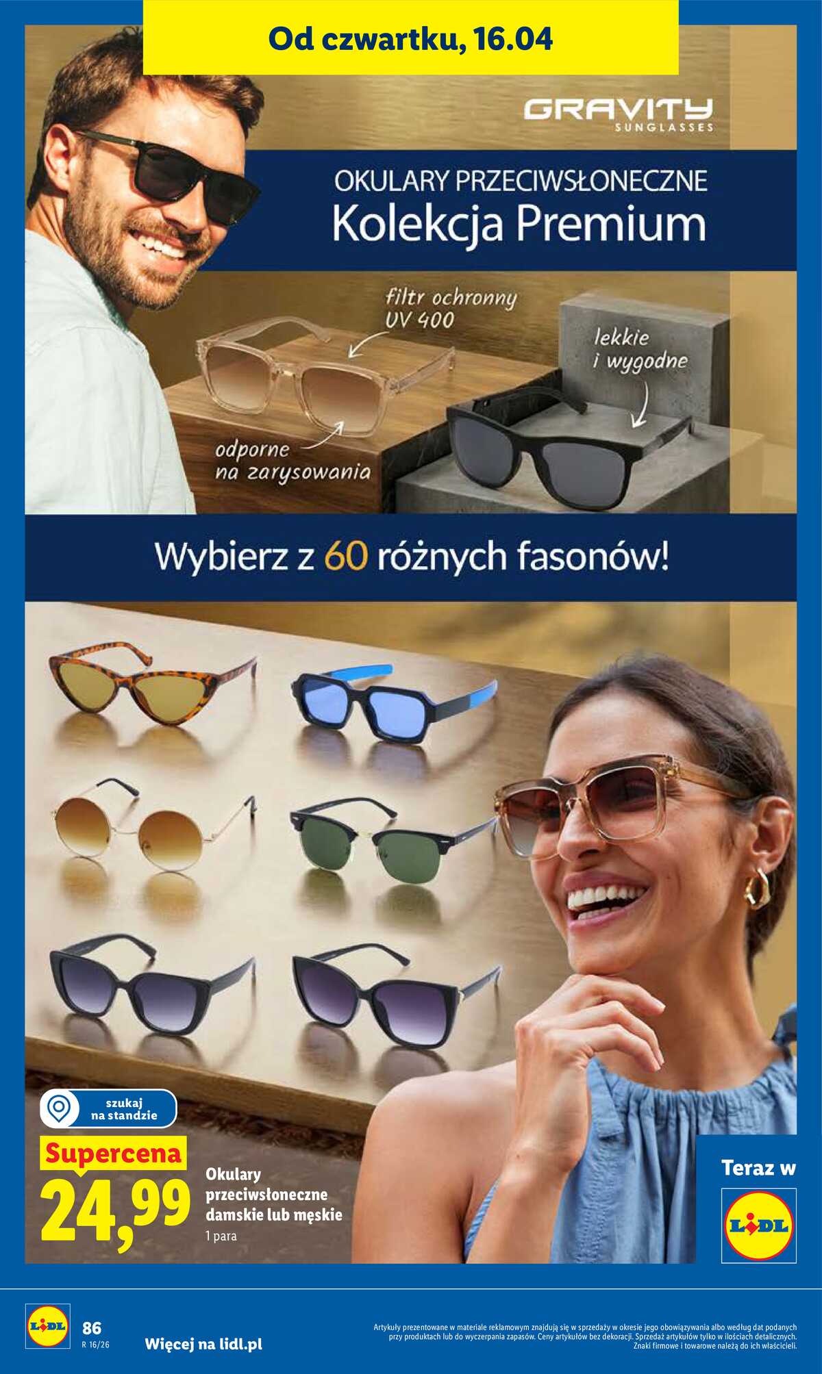 Leták Lidl Polsko 16.4.-18.4.2026 - Zpravodaj platný od 16.04 do 18.04 strana 86