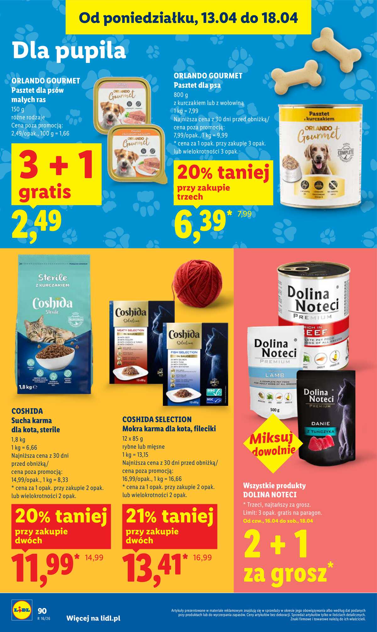 Leták Lidl Polsko 16.4.-18.4.2026 - Zpravodaj platný od 16.04 do 18.04 strana 90