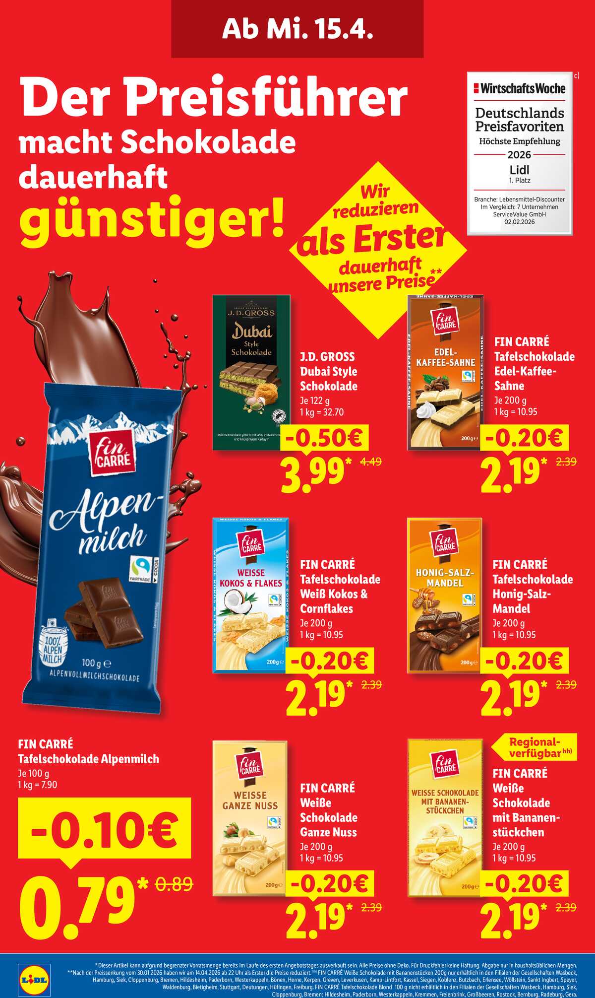 Leták Lidl Německo 13.4.-18.4.2026 strana 2