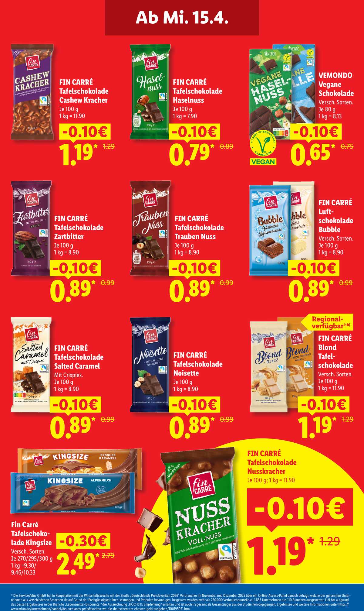 Leták Lidl Německo 13.4.-18.4.2026 strana 3