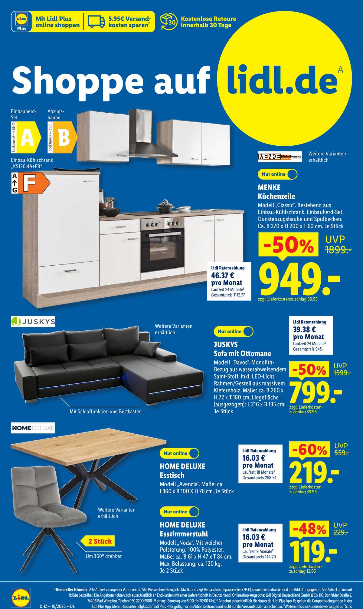 Leták Lidl Německo 13.4.-18.4.2026 strana 4