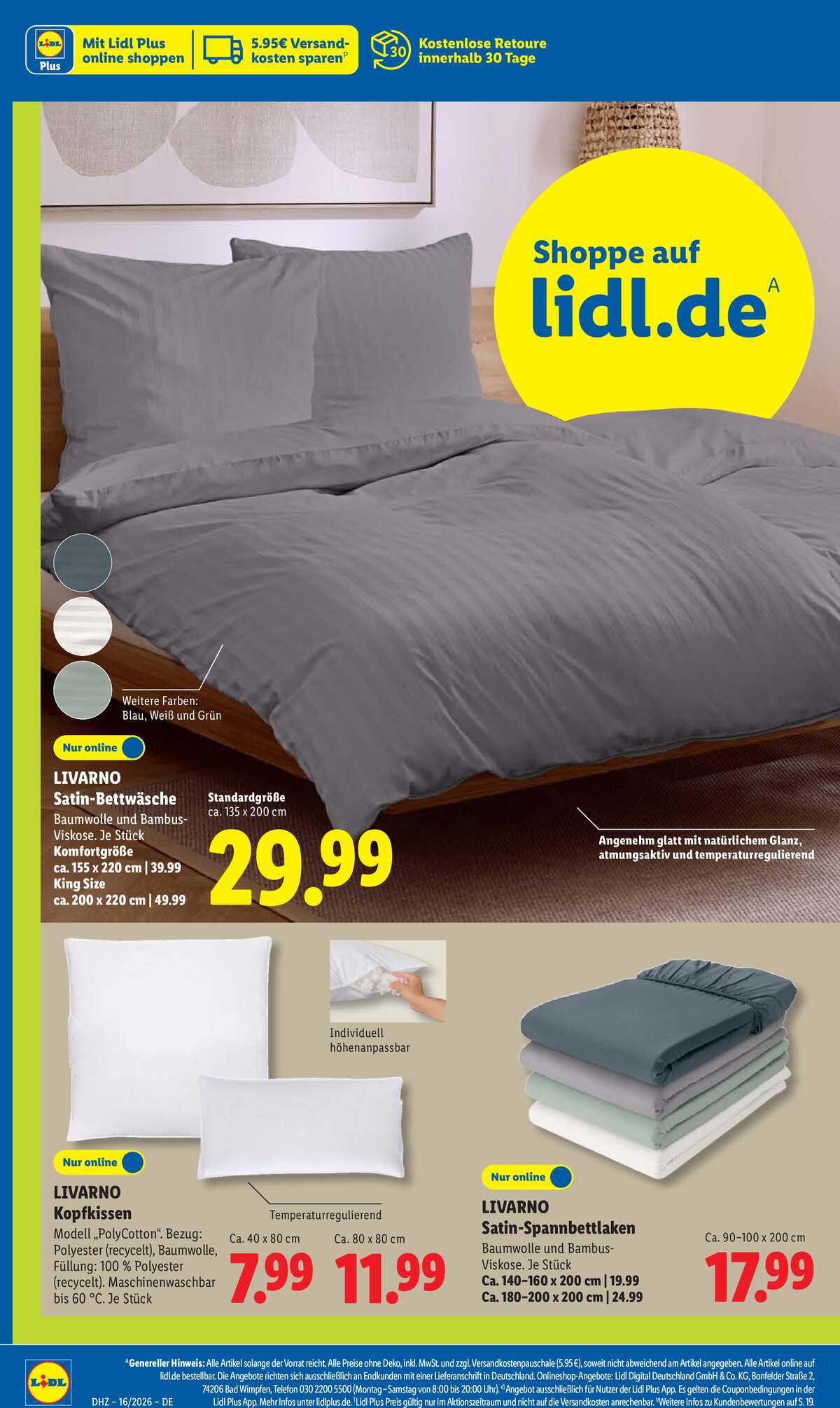 Leták Lidl Německo 13.4.-18.4.2026 strana 6