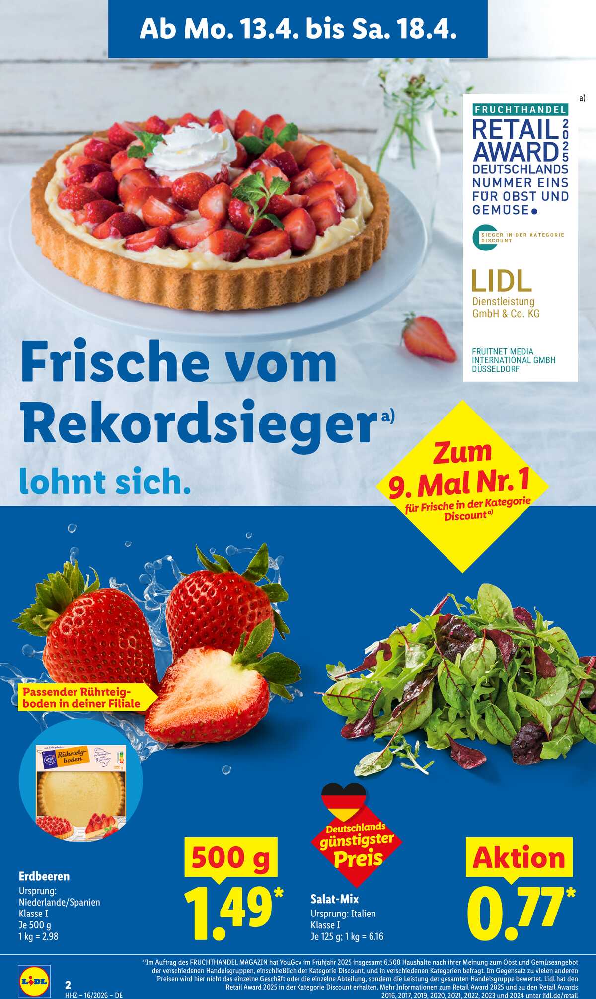 Leták Lidl Německo 13.4.-18.4.2026 strana 8