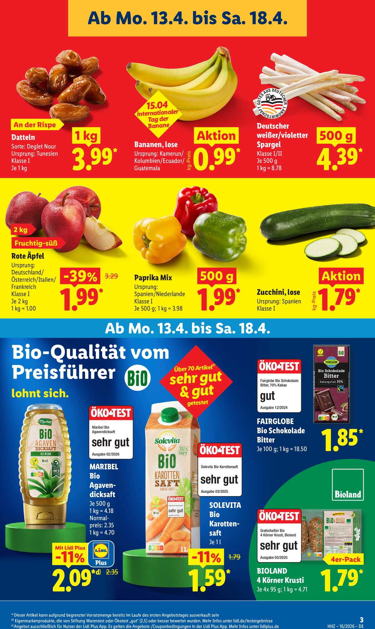 Leták Lidl Německo 13.4.-18.4.2026 strana 9