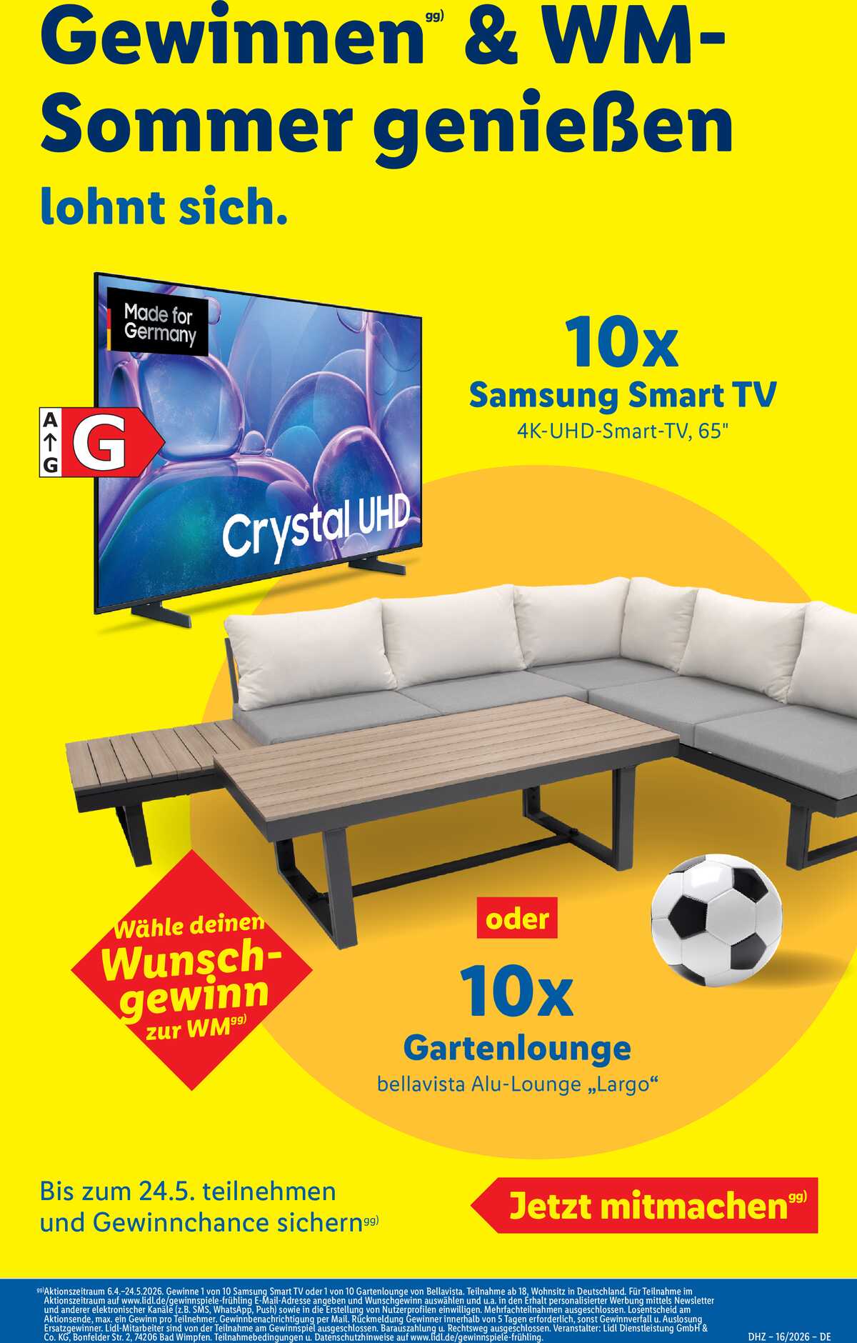 Leták Lidl Německo 13.4.-18.4.2026 strana 17