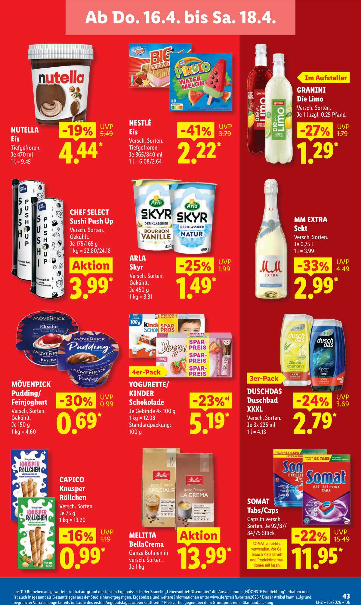 Leták Lidl Německo 13.4.-18.4.2026 strana 65