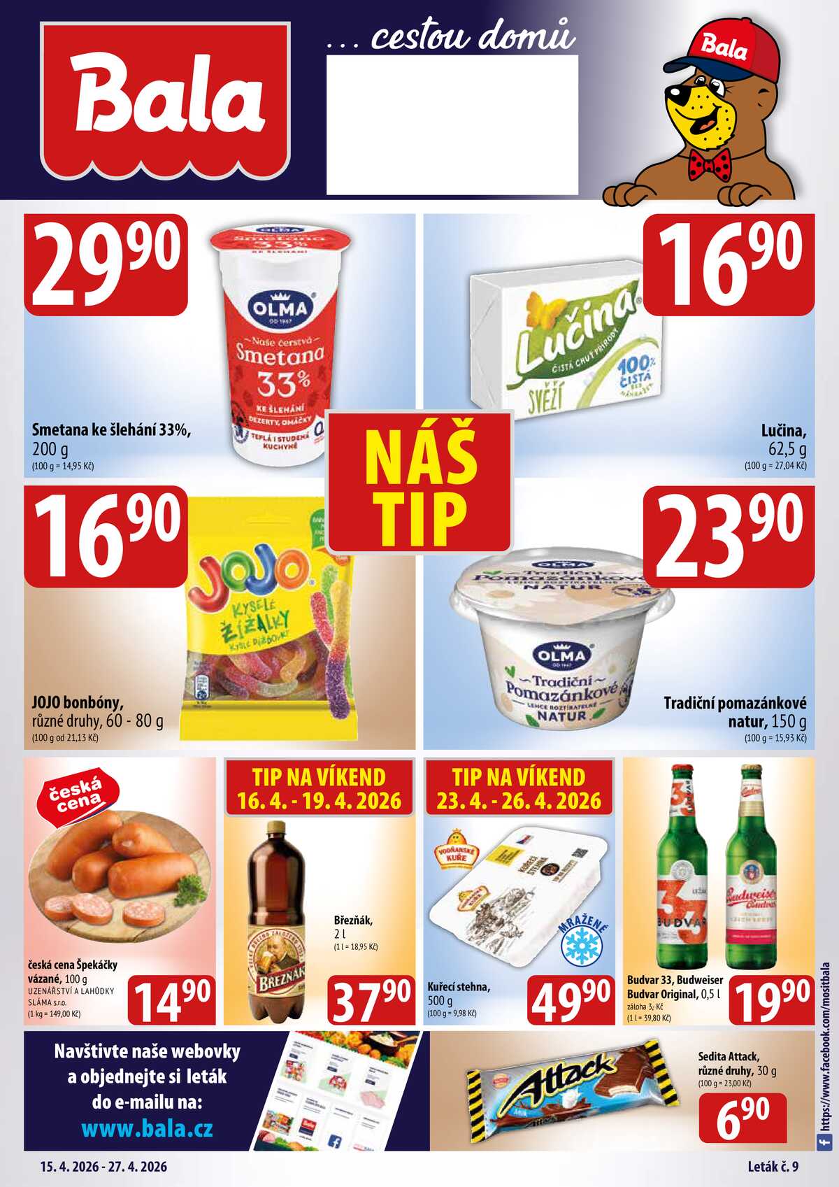 Bala Velký leták + do 27.4. strana 1