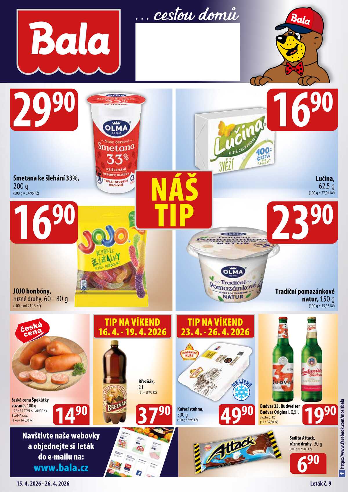 Bala Velký leták do 26.4. strana 1