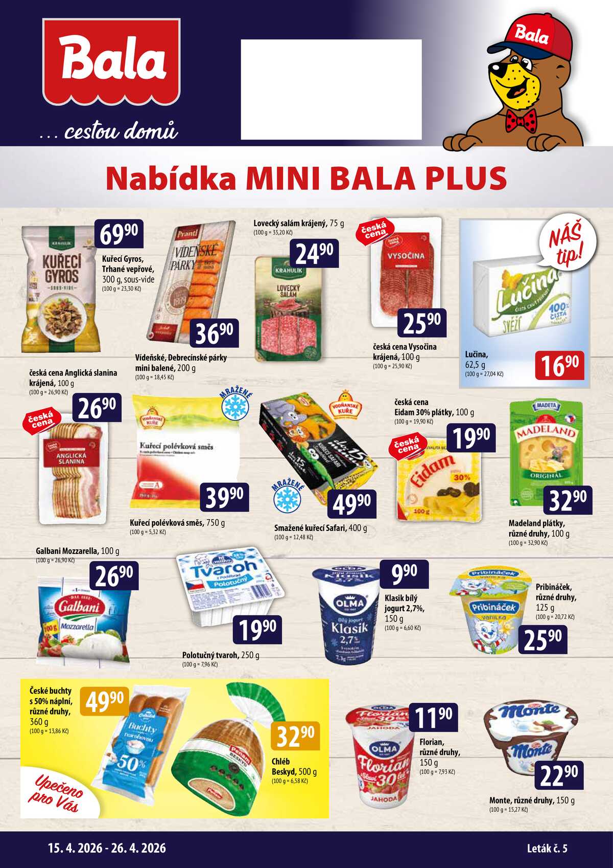Bala Malý leták do 26.4. strana 1