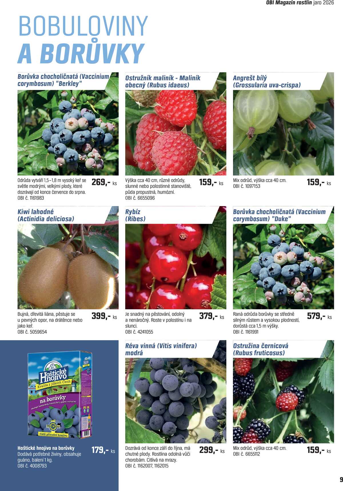 OBI Magazín rostlin od 15.4. do 14.5.2026 strana 9