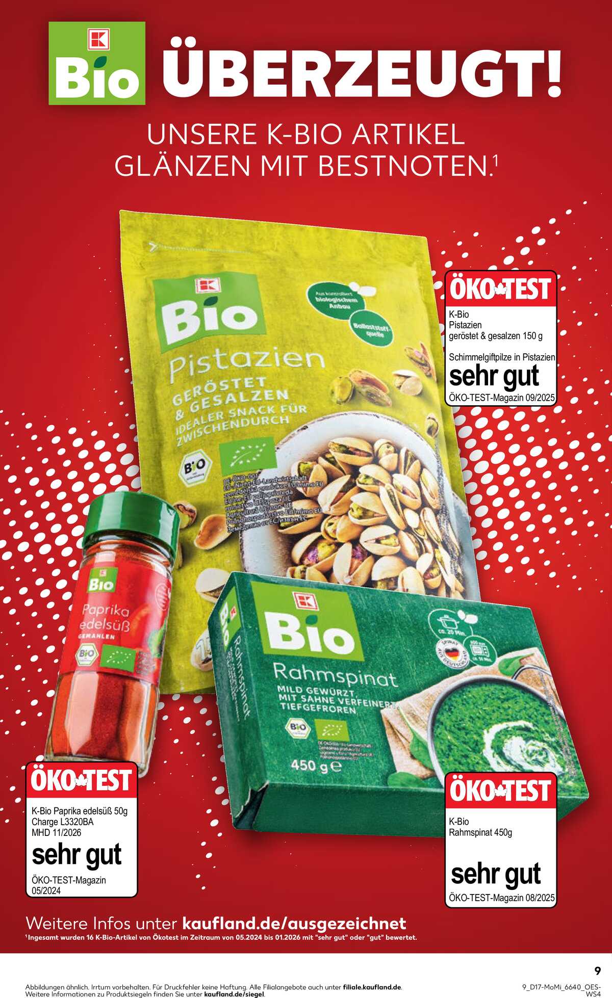 Leták Kaufland Německo 20.4.-22.4.2026 strana 9